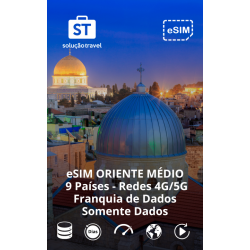 eSIM Oriente Médio Franquia...